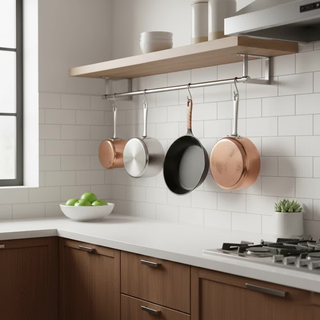 Review: Sorbus Kitchen Wall Pot Rack with Hooks – The Ultimate Space Saver
