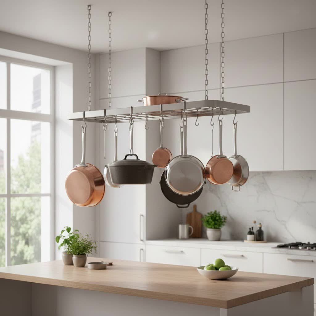 Elevate Your Kitchen: A Comprehensive Review of the Plow & Hearth Forged Iron Pot Rack
