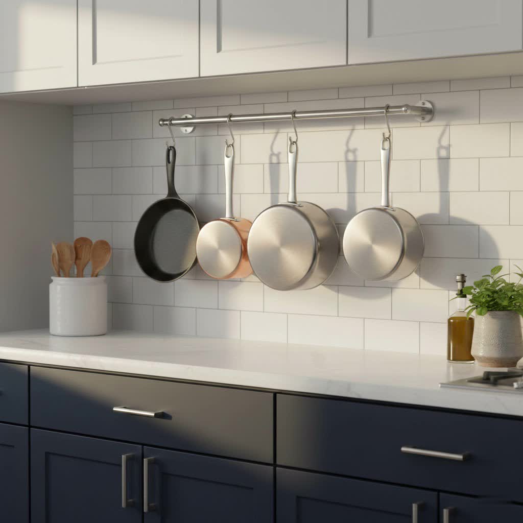Old Dutch Bookshelf Pot Rack Oiled Bronze Review: Elevate Your Kitchen Storage